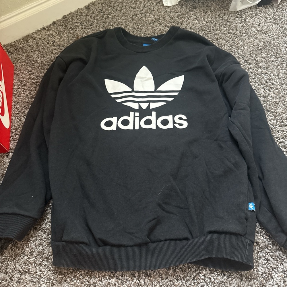 Adidas womens Black Sweater